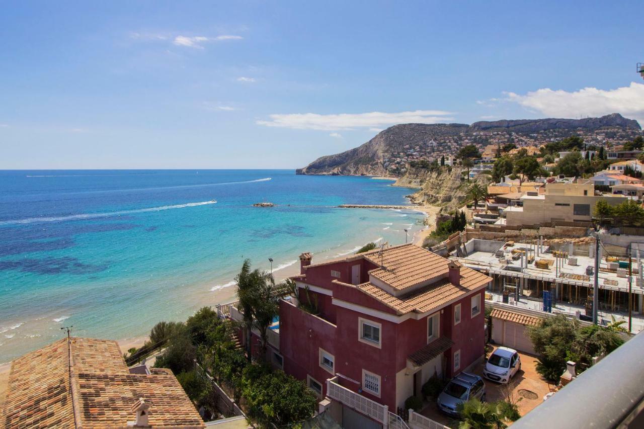 Beautiful Frontline Apartment Melioria With Panoramic Seaview Calp Exterior foto